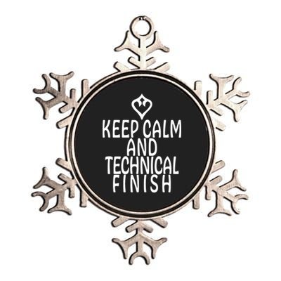 Keep Calm And Technical Finish Dancer FF14 Metallic Star Ornament