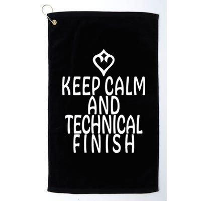 Keep Calm And Technical Finish Dancer FF14 Platinum Collection Golf Towel