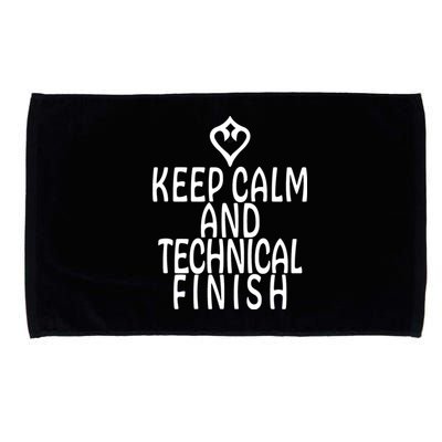 Keep Calm And Technical Finish Dancer FF14 Microfiber Hand Towel