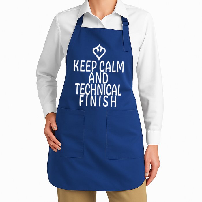 Keep Calm And Technical Finish Dancer FF14 Apron