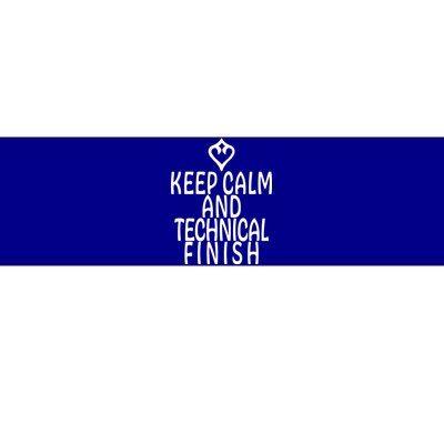 Keep Calm And Technical Finish Dancer FF14 Bumper Sticker