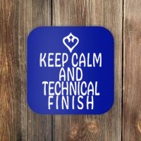 Keep Calm And Technical Finish Dancer FF14 Coaster