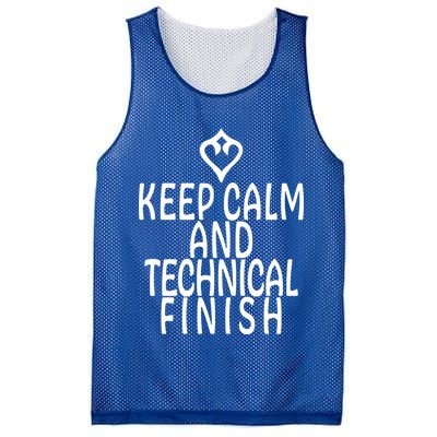 Keep Calm And Technical Finish Dancer FF14 Mesh Reversible Basketball Jersey Tank