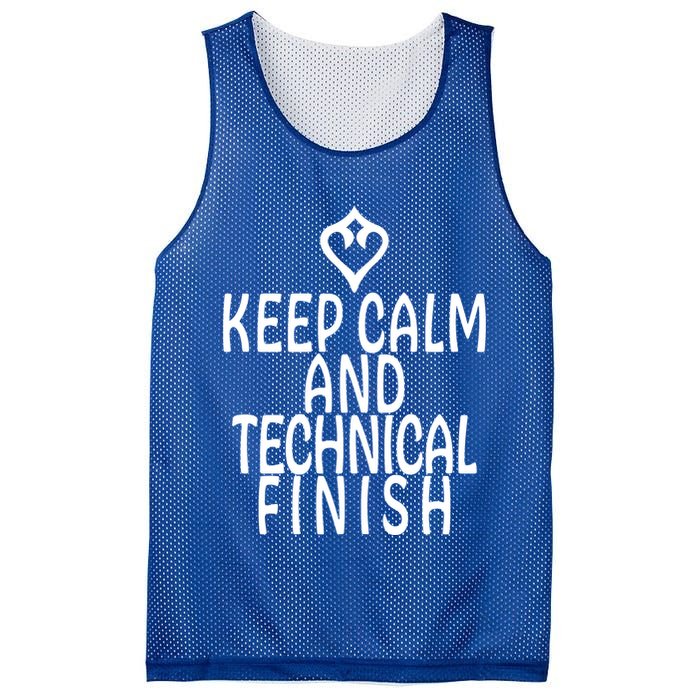 Keep Calm And Technical Finish Dancer FF14 Mesh Reversible Basketball Jersey Tank