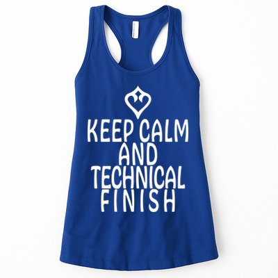 Keep Calm And Technical Finish Dancer FF14 Womens Tank Top