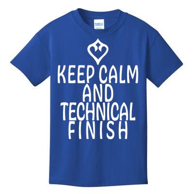 Keep Calm And Technical Finish Dancer FF14 Kids T-Shirt