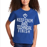 Keep Calm And Technical Finish Dancer FF14 Kids T-Shirt