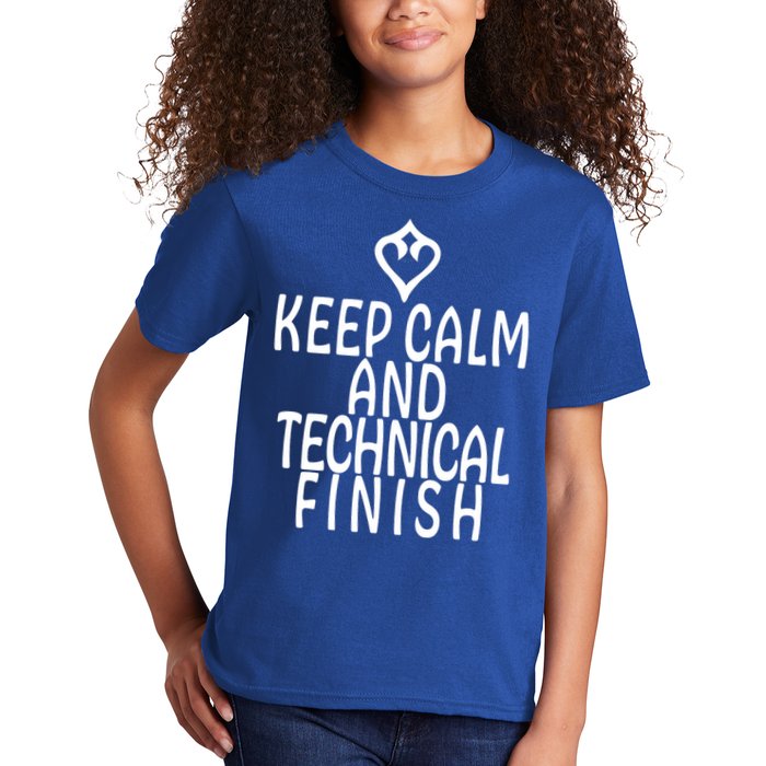 Keep Calm And Technical Finish Dancer FF14 Kids T-Shirt