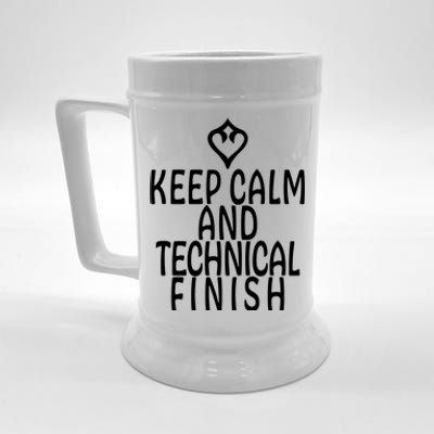 Keep Calm And Technical Finish Dancer FF14 Beer Stein