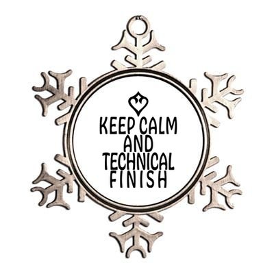 Keep Calm And Technical Finish Dancer FF14 Metallic Star Ornament