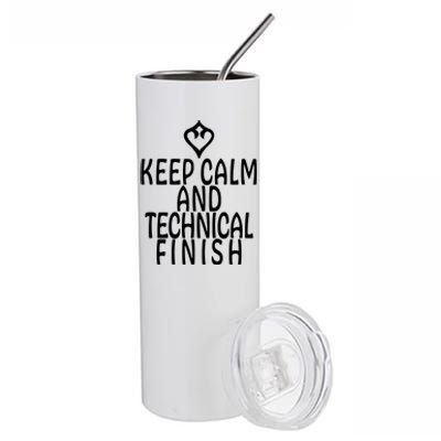 Keep Calm And Technical Finish Dancer FF14 Stainless Steel Tumbler