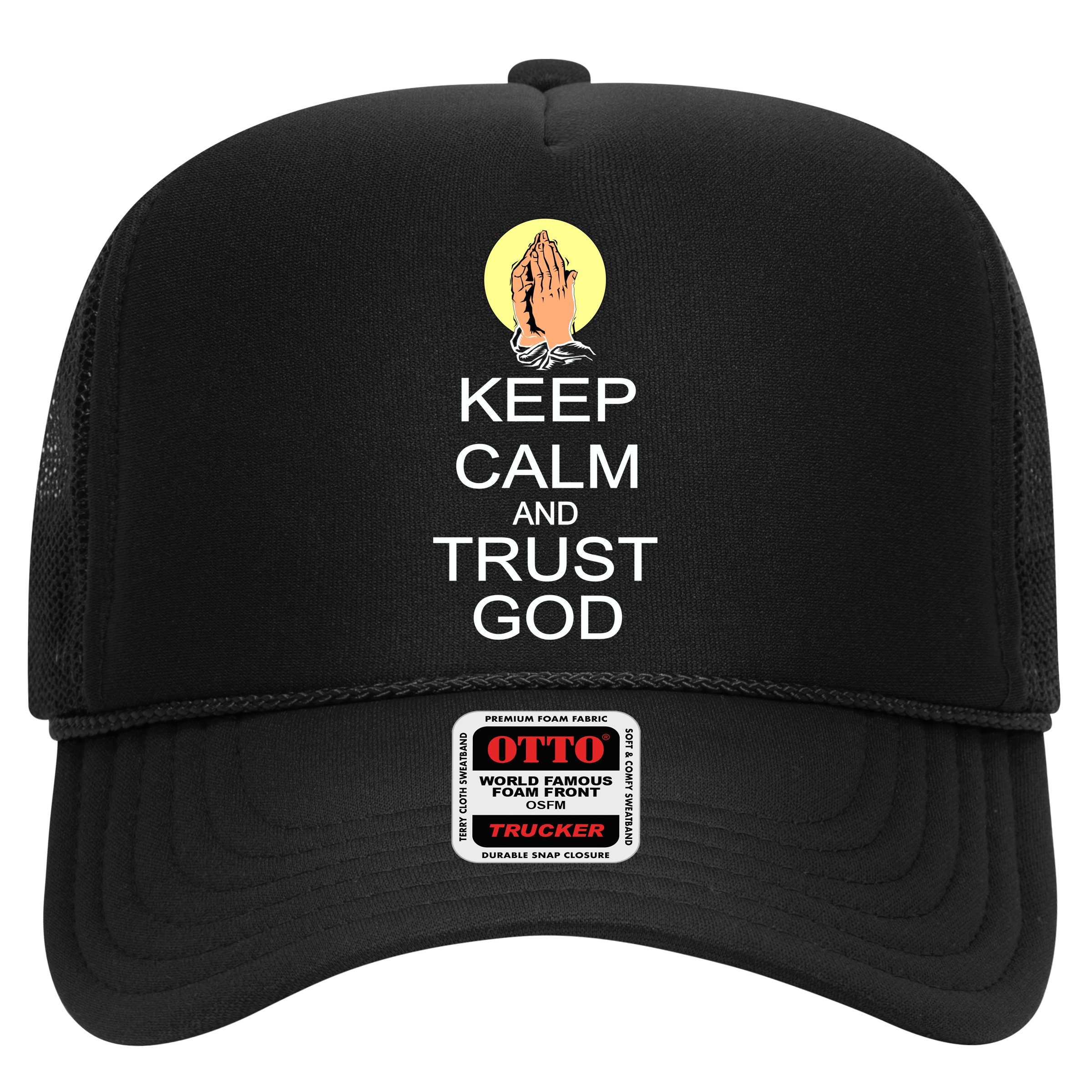 Keep Calm and Trust God Hat