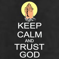 Keep Calm and Trust God Hat