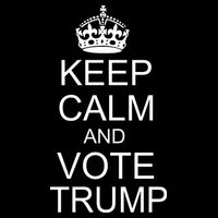 Keep Calm And Vote Trump 16 in Basic Backpack