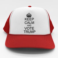 Keep Calm And Vote Trump Trucker Hat