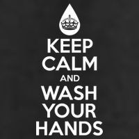Keep Calm And Wash Your Hands Funny Virus 25L Jumbo Tote