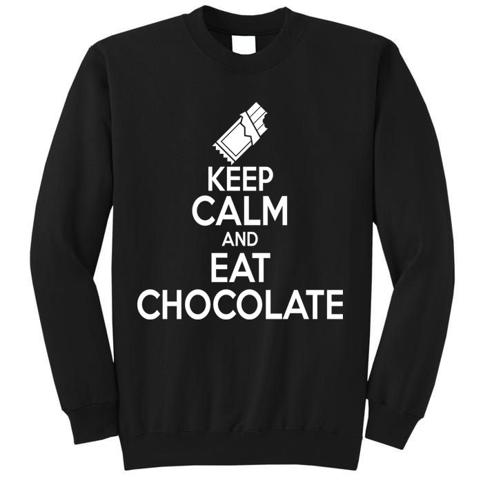 Keep Calm At Eat Chocolate Sweatshirt