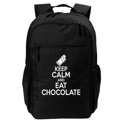 Keep Calm At Eat Chocolate Backpack