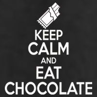Keep Calm At Eat Chocolate Trucker Hat
