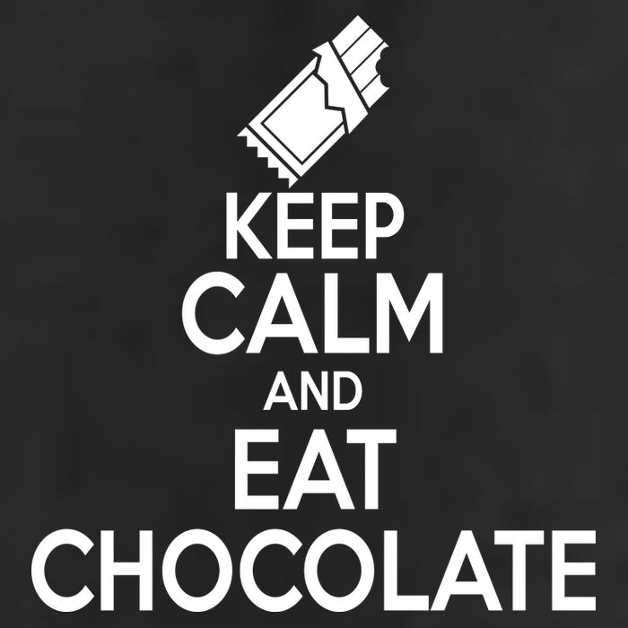 Keep Calm At Eat Chocolate Trucker Hat