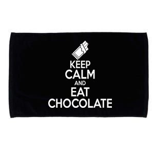 Keep Calm At Eat Chocolate Microfiber Hand Towel