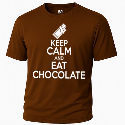 Keep Calm At Eat Chocolate Performance Shirt