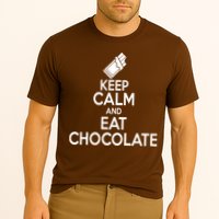 Keep Calm At Eat Chocolate Cooling Performance Crew T-Shirt