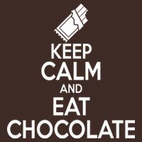 Keep Calm At Eat Chocolate Cooling Performance Crew T-Shirt