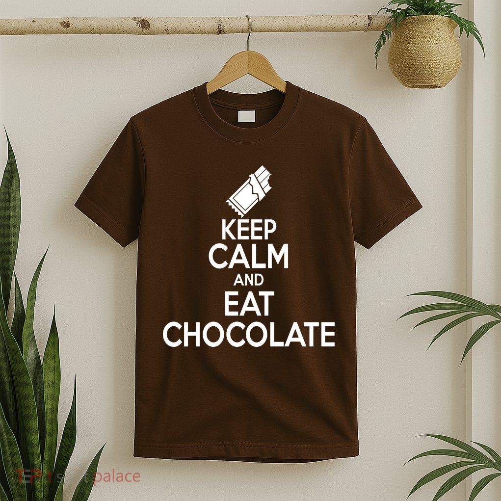 Keep Calm At Eat Chocolate T-Shirt