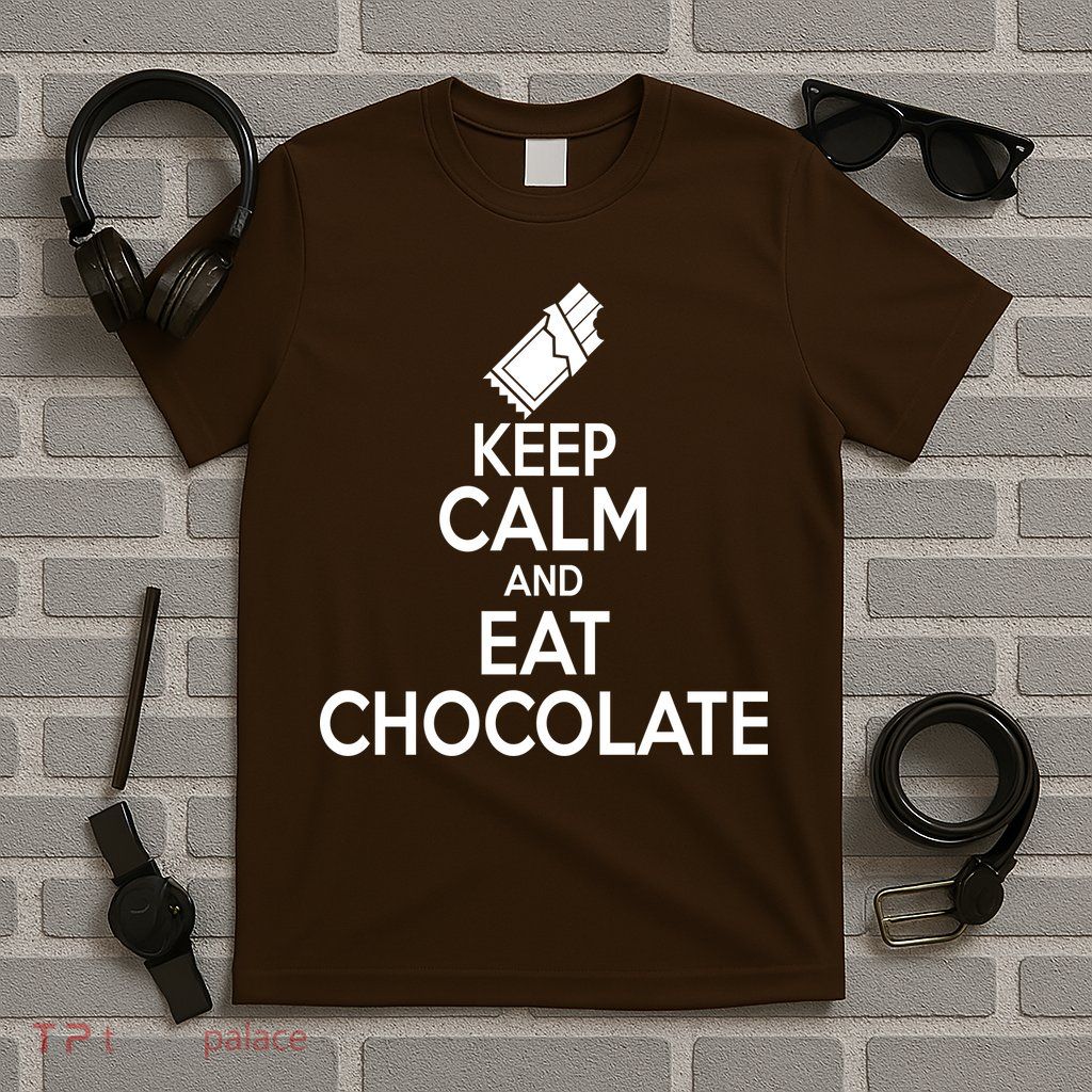 Keep Calm At Eat Chocolate T-Shirt