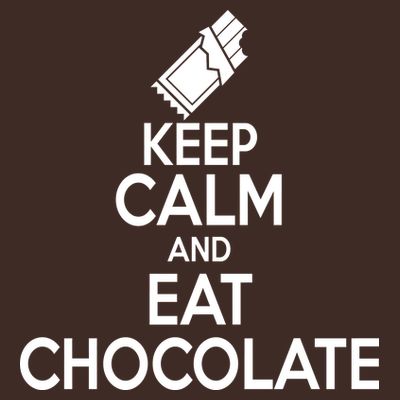 Keep Calm At Eat Chocolate T-Shirt