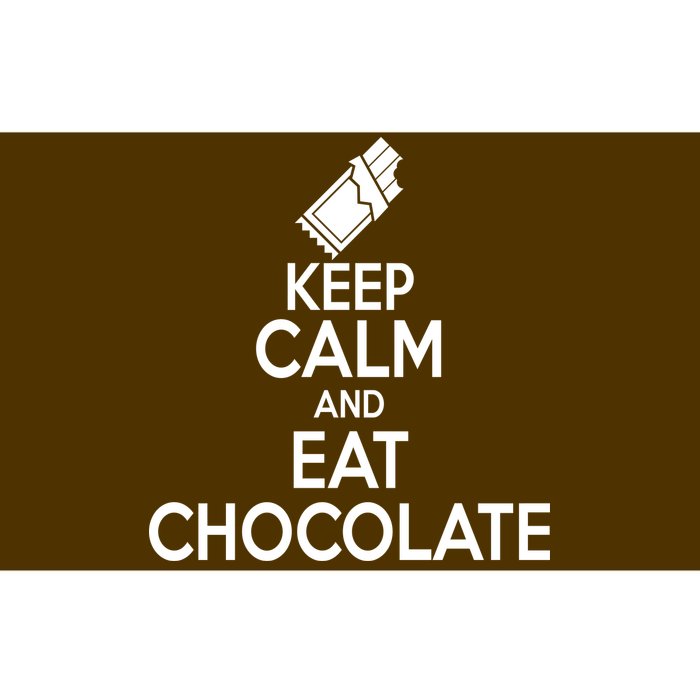 Keep Calm At Eat Chocolate Bumper Sticker