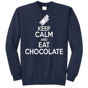 Keep Calm At Eat Chocolate Sweatshirt