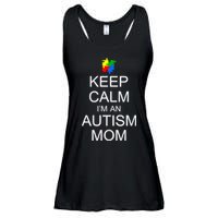 Keep Calm Autism Mom Awareness Ladies Essential Flowy Tank