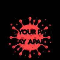 Keep Calm Do Your Part Stay Apart Virus Mug
