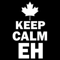 Keep Calm EH Funny Canadian  Sustainable Bucket Hat