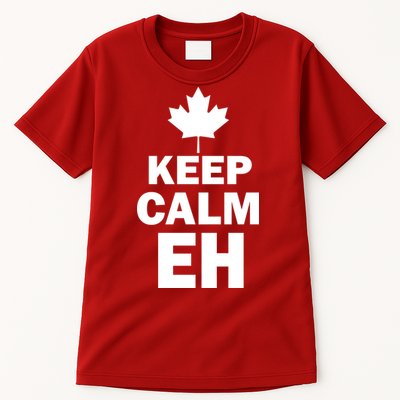 Keep Calm EH Funny Canadian  Tall T-Shirt