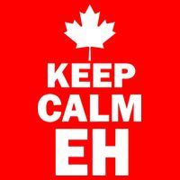 Keep Calm EH Funny Canadian  Toddler T-Shirt