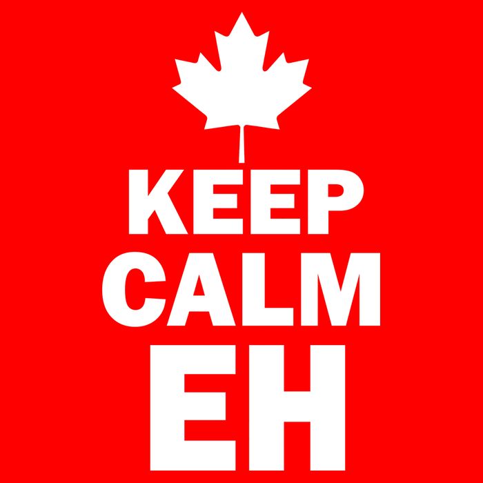 Keep Calm EH Funny Canadian  Toddler T-Shirt