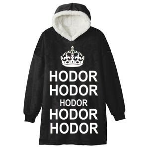 Keep Calm Hodor Hooded Wearable Blanket