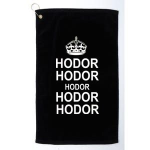 Keep Calm Hodor Platinum Collection Golf Towel