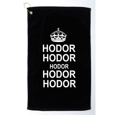 Keep Calm Hodor Platinum Collection Golf Towel