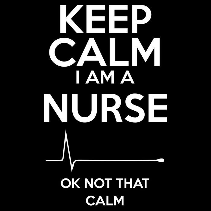 Keep Calm I Am A Nurse Pk Not That Calm Sustainable Bucket Hat