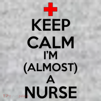 Keep Calm I'm Almost A Nurse Tall T-Shirt