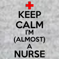 Keep Calm I'm Almost A Nurse Premium T-Shirt
