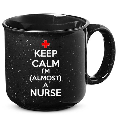 Keep Calm I'm Almost A Nurse 15oz Campfire Ceramic Mug