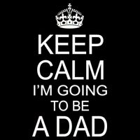 Keep Calm I'm Going to be a Dad Father Impact Tech Backpack