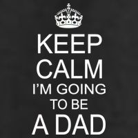 Keep Calm I'm Going to be a Dad Father Adult Drive Performance Visor