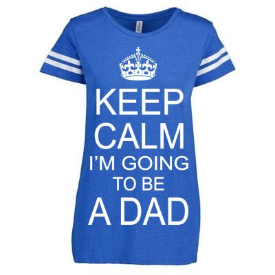 Keep Calm I'm Going to be a Dad Father Enza Ladies Jersey Football T-Shirt