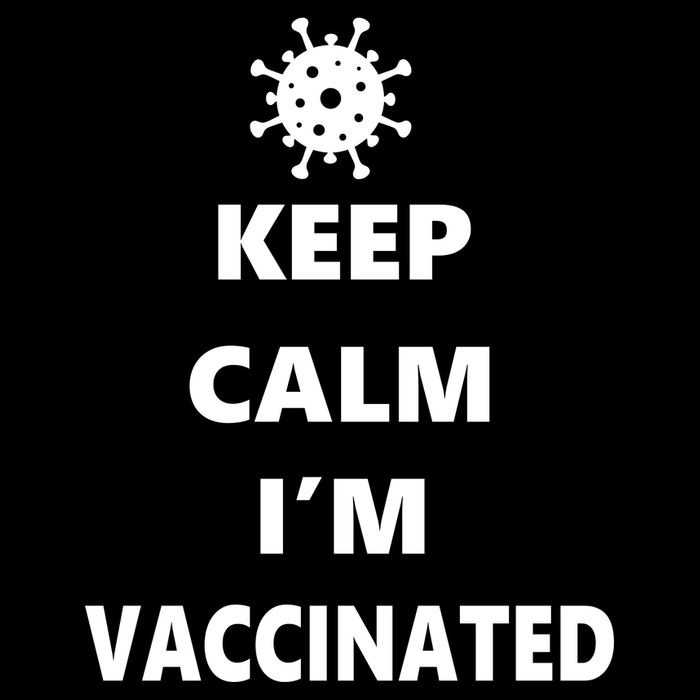 Keep Calm I'm Vaccinated Sweatshirt